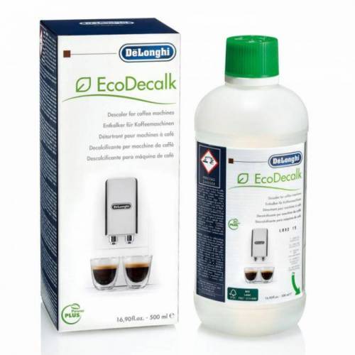 DELONGHI Nukalkinimo skystis DeLonghi \\"EcoDecalk\\" \\"DLSC500\\" ( 500 ml) 13,99 EUR DELONGHI Nukalkinimo skystis DeLonghi \\"EcoDecalk\\" \\"DLSC500\\" ( 500 ml) 13,99 EUR