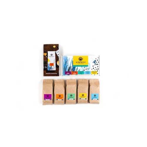 SORPRESO Sorpreso kavos pupelių testavimo rinkinys 5 x 100 g 11,99 EUR SORPRESO Sorpreso kavos pupelių testavimo rinkinys 5 x 100 g 11,99 EUR