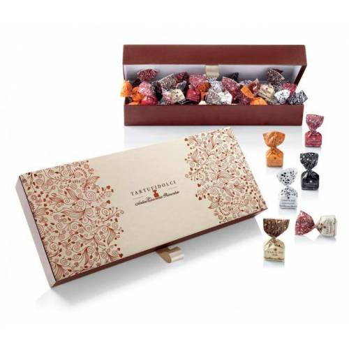 Antica Torroneria Piemontese Saldainių dėžutė TARTUFI DOLCI ASSORTITI (500 g) 34,99 EUR Antica Torroneria Piemontese Saldainių dėžutė TARTUFI DOLCI ASSORTITI (500 g) 34,99 EUR
