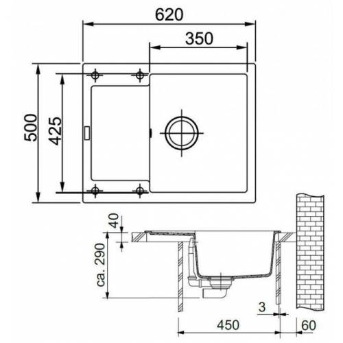 FRANKE Plautuvė FRANKE MRG 611-62 biežinė 276,00 EUR FRANKE Plautuvė FRANKE MRG 611-62 biežinė 276,00 EUR