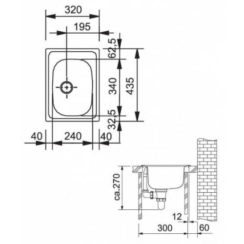 FRANKE Plautuvė FRANKE ETX 610-30 78,00 EUR FRANKE Plautuvė FRANKE ETX 610-30 78,00 EUR