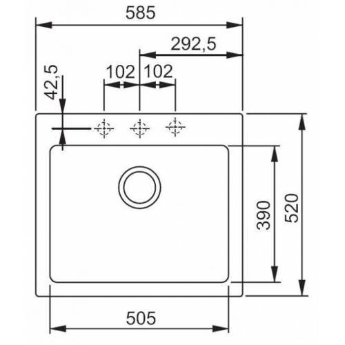FRANKE Plautuvė FRANKE MRG 610-58 šokolado 266,00 EUR FRANKE Plautuvė FRANKE MRG 610-58 šokolado 266,00 EUR