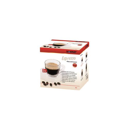 Scanpart Scanpart ESPRESSO kavos stikliniai puodeliai 2 x 70 ml 9,49 EUR Scanpart Scanpart ESPRESSO kavos stikliniai puodeliai 2 x 70 ml 9,49 EUR