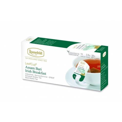 Ronnefeld arbata Juodoji arbata LeafCup® Assam Bari Irish Breakfast 15 vnt. 5,99 EUR