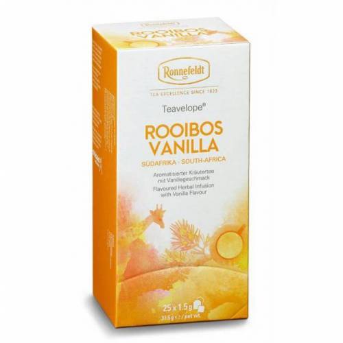 Ronnefeld arbata Teavelope® vaisinė arbata Rooibos Vanilla 25 vnt. 5,49 EUR