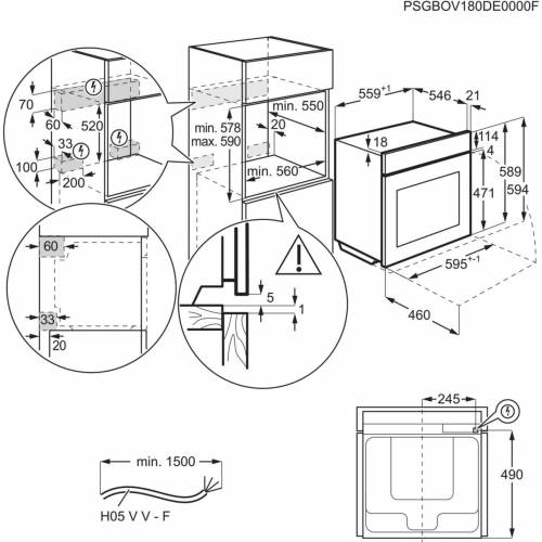 AEG Orkaitė AEG BES331110B 310,00 EUR AEG Orkaitė AEG BES331110B 310,00 EUR