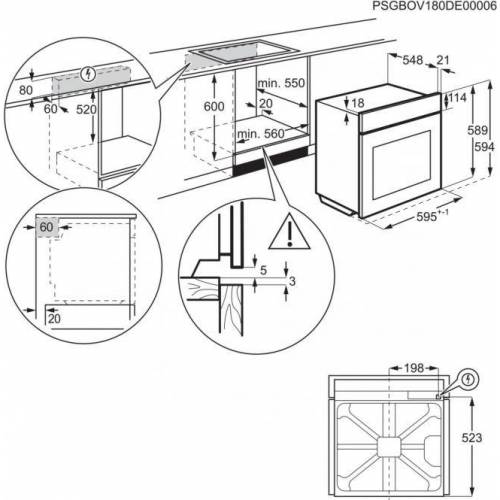 ELECTROLUX Orkaitė Electrolux EOD3C70TK, dalinis garas, katalizė 400,00 EUR ELECTROLUX Orkaitė Electrolux EOD3C70TK, dalinis garas, katalizė 400,00 EUR