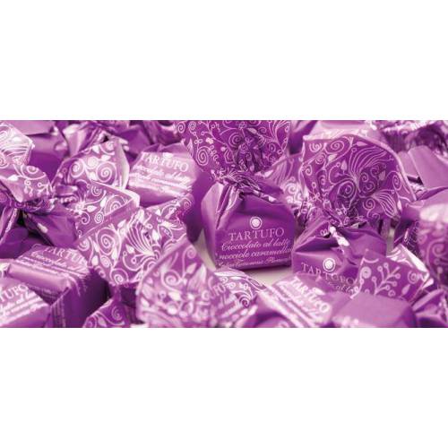 Antica Torroneria Piemontese Šokoladiniai triufeliai TARTUFI AL LATTE E NOCCIOLE CARAMELLATE 200g 12,99 EUR