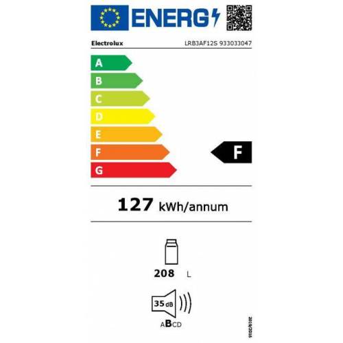 ELECTROLUX Šaldytuvas Electrolux LRB3AF12S, 122cm 399,00 EUR ELECTROLUX Šaldytuvas Electrolux LRB3AF12S, 122cm 399,00 EUR