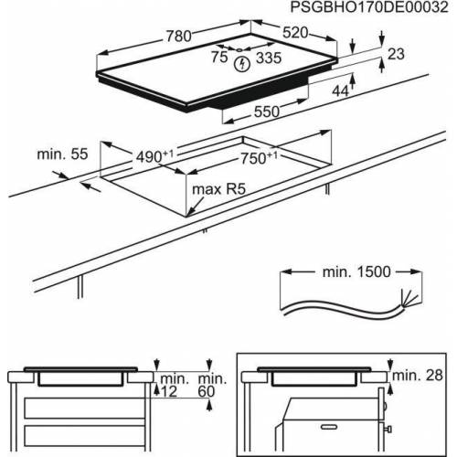 AEG Indukcinė kaitlentė AEG IAE84431FB, 78 cm 669,00 EUR AEG Indukcinė kaitlentė AEG IAE84431FB, 78 cm 669,00 EUR