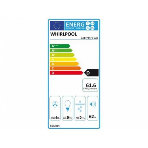 WHIRLPOOL Gartraukis Whirlpool AKR 749/1 WH 139,00 EUR