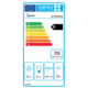 Baraldi Ner.plieno spalvos T formos prie sienos montuojamas gartraukis Baraldi Integra Inside 56cm 380m3/h 470,00 EUR