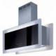 Baraldi Erdvinis ner.plieno/stiklo T formos gartraukis  Baraldi METROPOLIS Isola 90x35cm 700m3/h 1,310.00