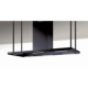 Baraldi Erdvinis Juodos spalvos T formos gartraukis su aikštele Baraldi ELEA Central Island 146x60cm 800m3/h 1,150.00
