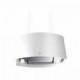 Baraldi Ner.plieno/balto stiklo į lubas troseliais montuojamas gartraukis Baraldi IDEAL Pendent 70*35 cm 700 m3/h 875,00 EUR