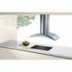 Baraldi Erdvinis ner.plieno/ stiklo pusmėnulio formos gartraukis Baraldi ARCADIA Island 90*60 cm 700m3/h 1,200.00