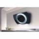 Baraldi Juodo stiklo pasviręs prie sienos montuojamas gartraukis Baraldi NIMA Wall 90cm 700 m3/h 950,00 EUR