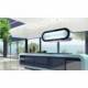 Baraldi Ner.plieno / stiklo į lubas troseliais montuojamas gartraukis Baraldi ALEXA Pendent 90*30 cm 700 m3/h 1,230.00