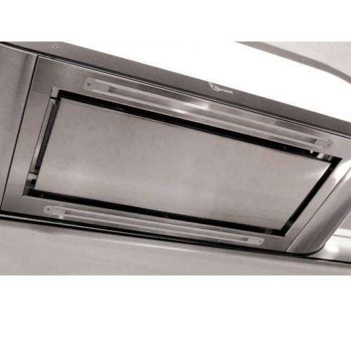 Baraldi Ner.plieno / stiklo į lubas troseliais montuojamas gartraukis Baraldi ALEXA Pendent 90*30 cm 700 m3/h 1,230.00