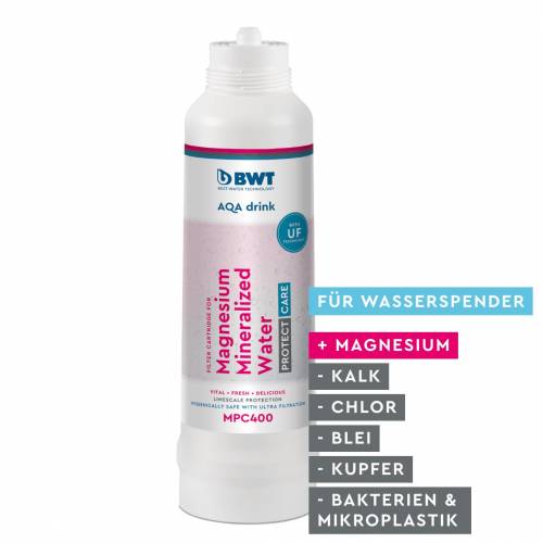 BWT BWT vandens filtras AQA drink MPC400, su magniu 159,90 EUR BWT BWT vandens filtras AQA drink MPC400, su magniu 159,90 EUR