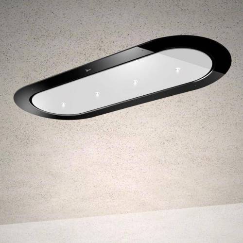 Baraldi Baltos spalvos/stiklo pilnai įmontuojamas į lubas gartraukis su varikliu Baraldi UNIKA INCASSO Ceiling 120*50 700m3/h...