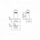 Baraldi Ner.plieno spalvos T formos prie sienos montuojamas gartraukis Baraldi LEA wall 60cm 800m3/h 645,00 EUR