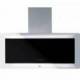 Baraldi Ner.plieno/stiklo T formos prie sienos montuojamas gartraukis  Baraldi METROPOLIS PARETE wall 90cm 700m3/h 629,00 EUR