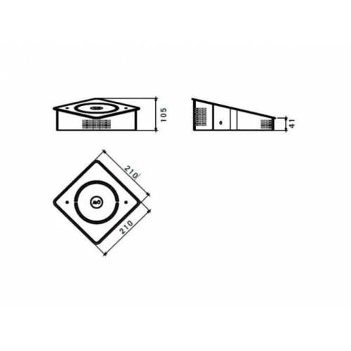 Baraldi Pilkos spalvos plazminis oro valytuvas- sterilizatorius Baraldi AirO Desk 345,00 EUR