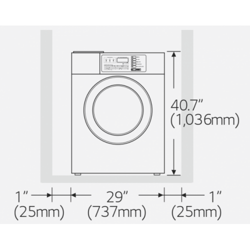LG Pramoninė skalbimo mašina LG FH0C7FD3MS 4,199.00