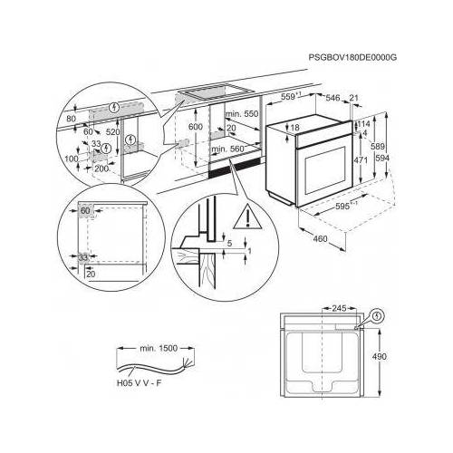 AEG Garinė orkaitė AEG BSE788380B 1,079.00