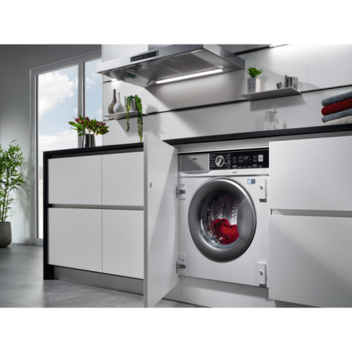 AEG Įmontuojama skalbyklė su džiovinimu AEG L7WBE68SI + DOVANA 825,00 EUR