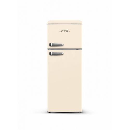 Eta Laisvai pastatomas RETRO stiliaus šaldytuvas su šaldymo kamera viršuje ETA253390040E Storio,smėlio spalvos 148,2 cm 399,0...