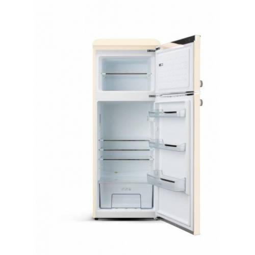 Eta Laisvai pastatomas RETRO stiliaus šaldytuvas su šaldymo kamera viršuje ETA253390040E Storio,smėlio spalvos 148,2 cm 540,0...