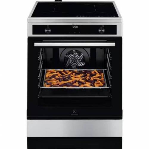ELECTROLUX 60 cm pločio ner.plieno spalvos viryklė su indukcine kaitlente Electrolux LKI64023AX 669,00 EUR