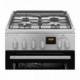 ELECTROLUX 50 cm pločio ner.plieno spalvos dujinė viryklė su el. orkaite Electrolux LKK560228X 399,00 EUR