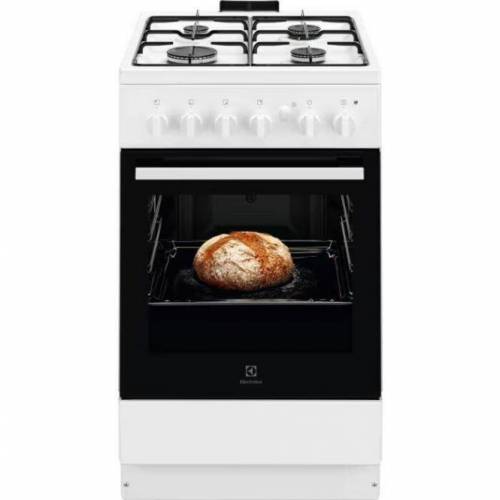 ELECTROLUX 50 cm pločio dujinė viryklė su dujine orkaite Electrolux LKG500013W 349,00 EUR