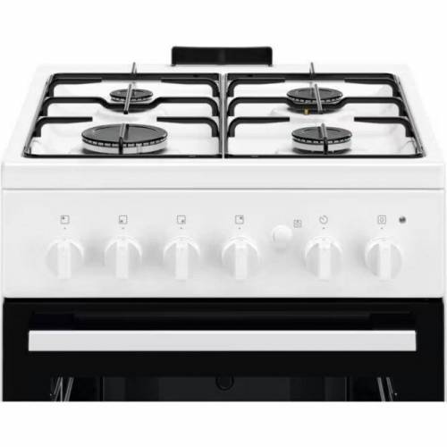 ELECTROLUX 50 cm pločio dujinė viryklė su dujine orkaite Electrolux LKG500013W 349,00 EUR