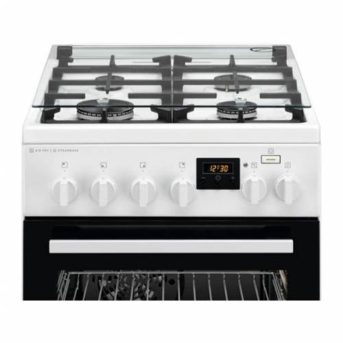 AEG 50 cm pločio baltos spalvos dujinė viryklė su el. orkaite AEG CKB56490BW 399,00 EUR