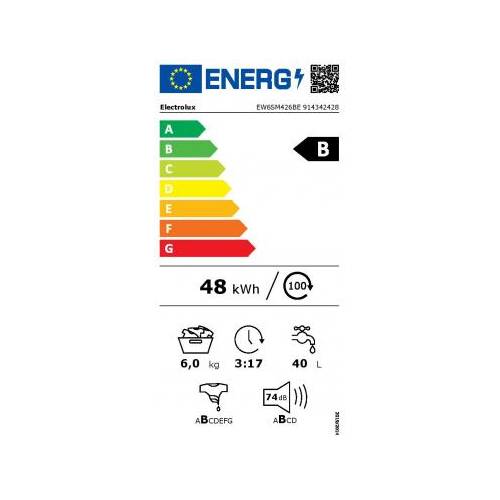 ELECTROLUX 38 cm gylio skalbyklė Electrolux EW6SM426BE 409,00 EUR ELECTROLUX 38 cm gylio skalbyklė Electrolux EW6SM426BE 409,00 EUR
