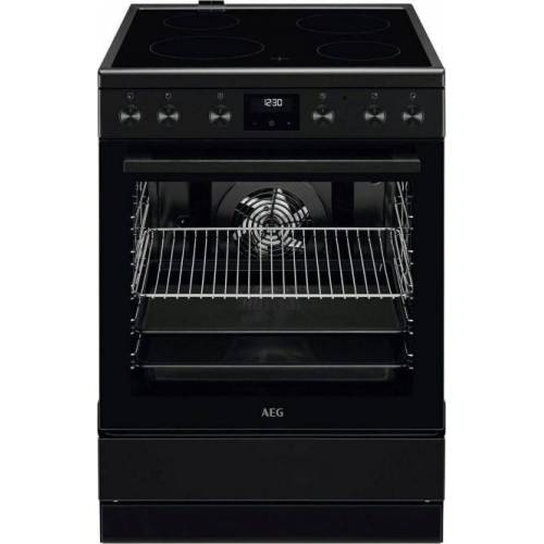 AEG 60 cm pločio juodos spalvos el. keraminė viryklė AEG CCB6441NBB 559,00 EUR