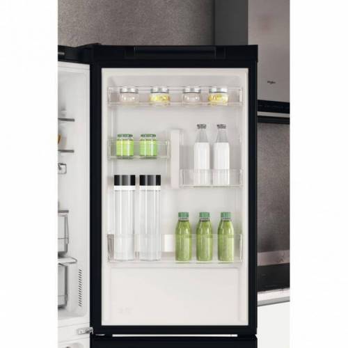 WHIRLPOOL 192 cm juodos spalvos NoFrost šaldytuvas Whirlpool W7X 82O K 465,00 EUR