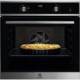 ELECTROLUX Juodo stiklo su ner.plieno apdaila orkaitė Electrolux EOD5F71X 399,00 EUR