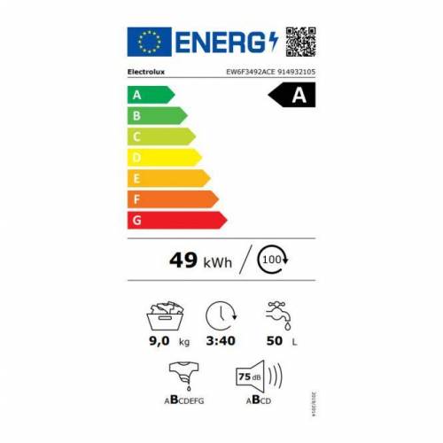 ELECTROLUX Skalbimo mašina SensiCare su \\"AutoDose\\" Electrolux EW6F3492ACE 629,00 EUR ELECTROLUX Skalbimo mašina SensiCare su \\"AutoDose\\" Electrolux EW6F3492ACE 629,00 EUR