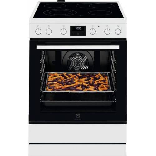 ELECTROLUX 60 cm pločio baltos spalvos el.keraminė viryklė Electrolux LKR64022AW 489,00 EUR