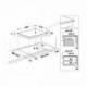 WHIRLPOOL Indukcinė kaitlentė Whirlpool WF S5060 CPBF 389,00 EUR