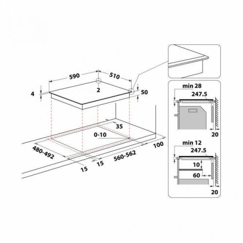 WHIRLPOOL Indukcinė kaitlentė Whirlpool WF S5060 CPBF 389,00 EUR WHIRLPOOL Indukcinė kaitlentė Whirlpool WF S5060 CPBF 389,00 EUR