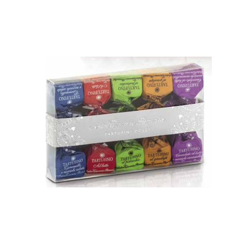 Antica Torroneria Piemontese Šokoladinių triufelių dėžutė TARTUFINI DOLCI MISTI 70 g 6,29 EUR Antica Torroneria Piemontese Šokoladinių triufelių dėžutė TARTUFINI DOLCI MISTI 70 g 6,29 EUR