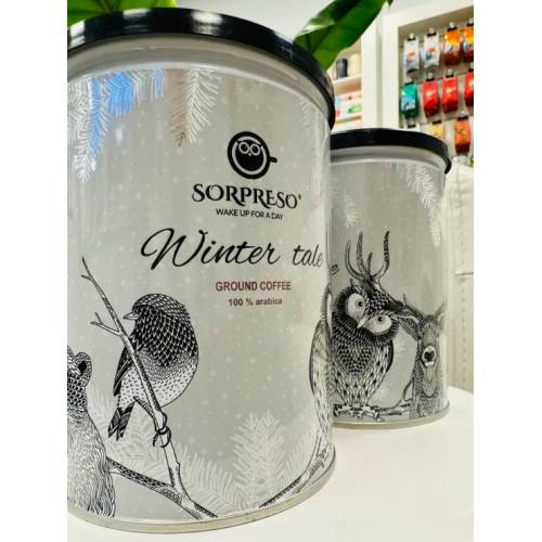 SORPRESO Kalėdinė SORPRESO \\"Winter Tale\\" Creme kava (250 g) 7,59 EUR SORPRESO Kalėdinė SORPRESO \\"Winter Tale\\" Creme kava (250 g) 7,59 EUR