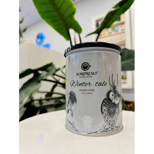 SORPRESO Kalėdinė SORPRESO \\"Winter Tale\\" Creme kava (250 g) 7,59 EUR SORPRESO Kalėdinė SORPRESO \\"Winter Tale\\" Creme kava (250 g) 7,59 EUR