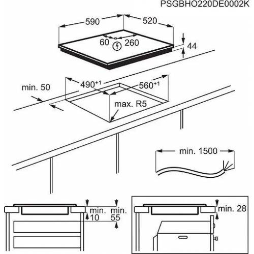 AEG Indukcinė kaitlentė AEG TI64IB10FB 529,00 EUR AEG Indukcinė kaitlentė AEG TI64IB10FB 529,00 EUR